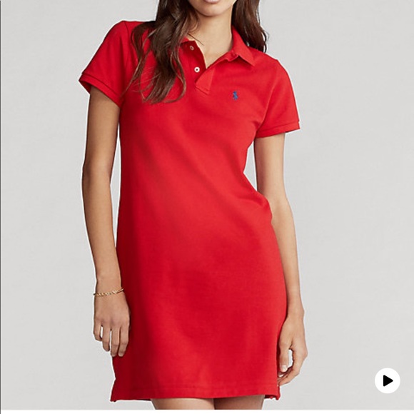 ralph lauren red polo dress Women's Red Polo Dress Shop